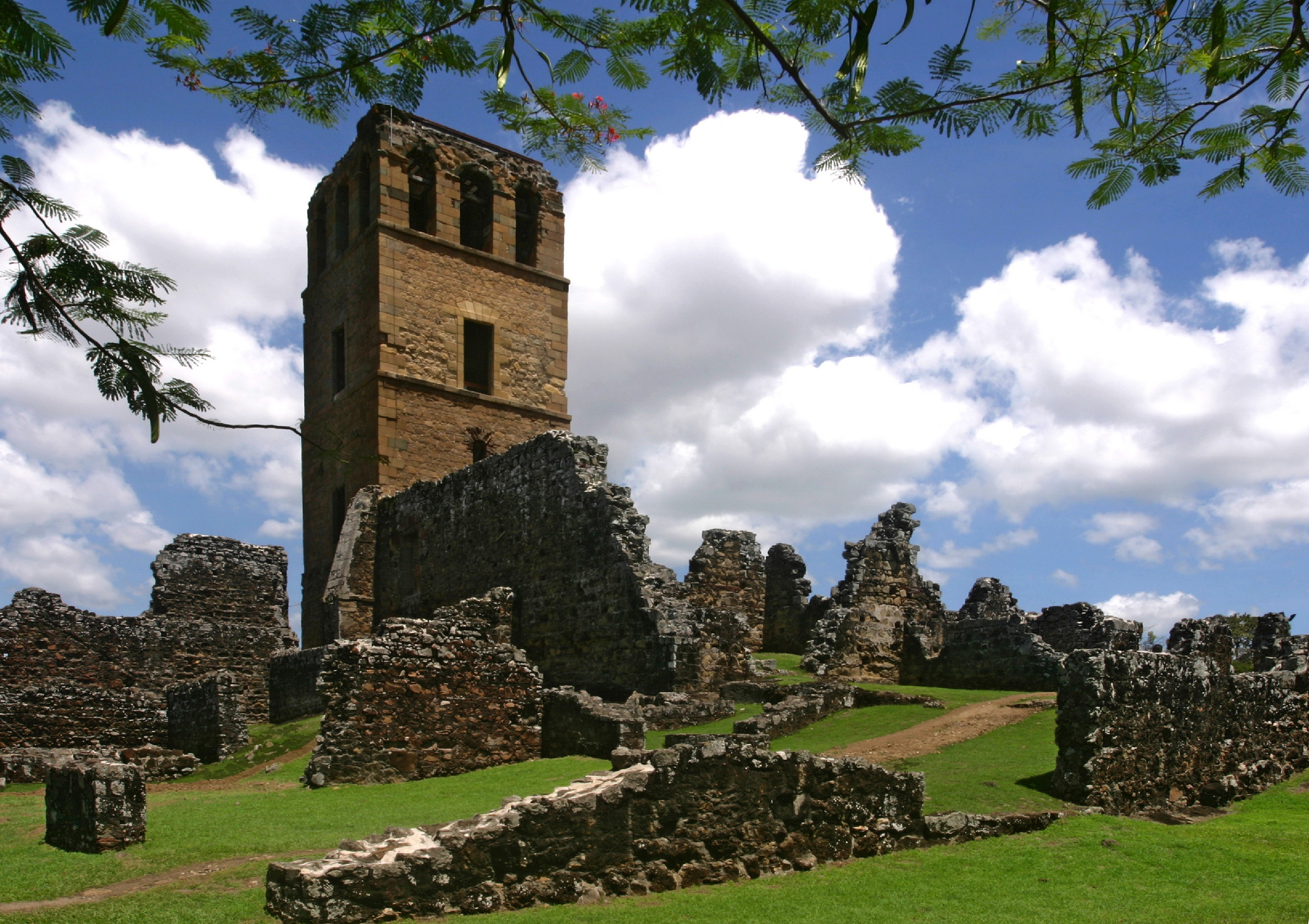 Panama la Vieja. Catedral.
